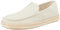 TOMS Alonso Loafer Rope, Mocasín Plano Hombre, Fog Heritage-Gamuza de Lona, 43.5 EU