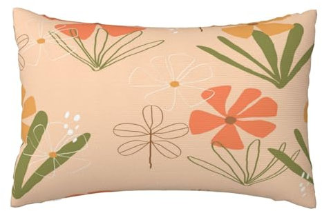 Kissenbezug 50x70 cm 2er Set Herbst Deko Kissen Herbst, Blume Kissenbezug, Rechteckig Kissenbezüge, Weicher Sofakissen, Kissenhülle Herbst, Zier Kissen Aesthetic, Couch Deko Schlafzimme Gifts,J585