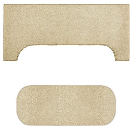 Schalldichte Bodenmatte, Dicke 10 mm Schallisolierung, Teppichrollen für Studio/Zuhause/Schule, schalldichtes Teppich-Set, Klavierdämpfung, Trommelmatten, Decke (Beige)