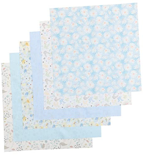 SEWACC 6blätter Baumwollstoff Drucke Für Patchwork Projekte Für Handarbeiten Nähzubehör Und Kreative Bastelideen