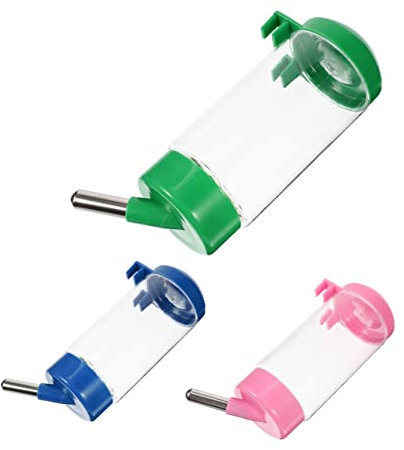 Yardwe 3stücke Hängender Automatischer Futterspender Aus Transparent Für Hamster Leicht Zu Reinzen Und Gesundheitlich Unbedenklich