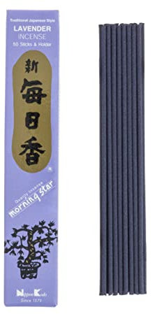 Nippon Kodo Co. Set of 50 Lavender Incense Sticks - 15 ml