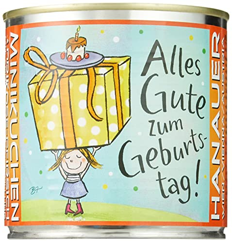 Hanauer Minikuchen Pfirsich-Aprikose Zum Geburtstag, 1er Pack (1 x 170 g)