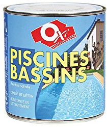 Oxi OXSPPIP.5B Peinture piscine solvantée 0,5 L Bleu