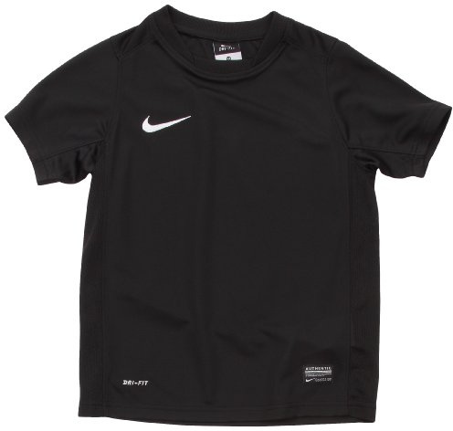 NIKE Jungen Kurzarm Trikot Park VI, Black/White, S, 448254