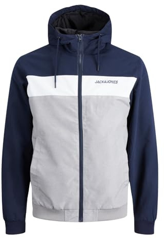 JACK & JONES Cazadora para hombre, azul (Navy Blazer), S