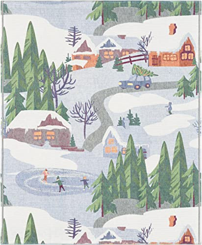Ekelund - Plaid Vinterliv 140x170 cm 100% Baumwolle