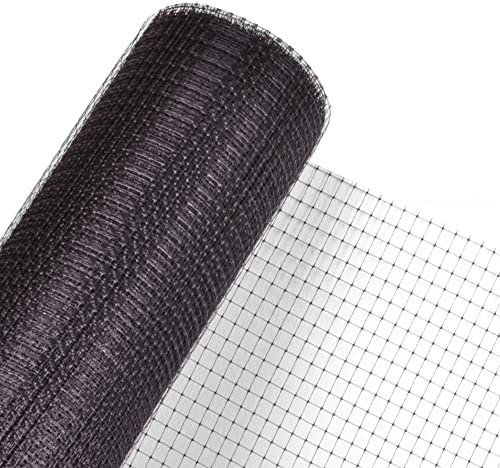 Maulwurfnetz Maulwurfsperre Gartennetz Maulwurfbekämpfung Rasen Rollrasen schwarz Rasengitter Verschiedene Breiten und Längen (2m Br. x 50m Länge)