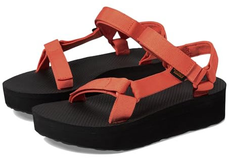 Teva W Sandales plates universelles pour femme, violet tigre, 41 EU, Lys tigré, 41 EU