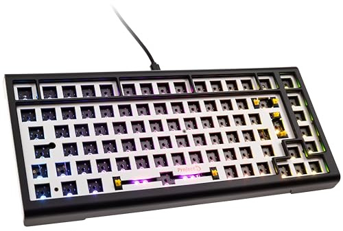 Ducky Tinker 75 Barebone Teclado gaming, RGB – negro (ISO DE)