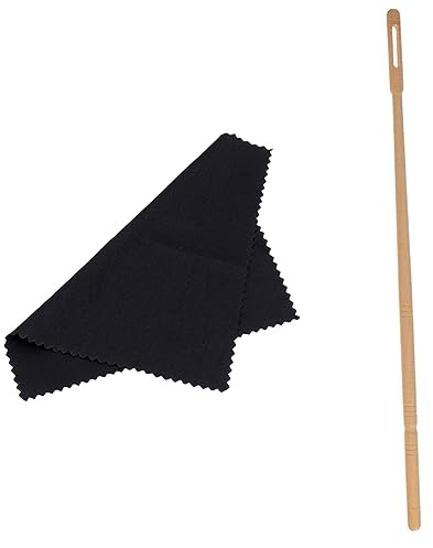 Mikinona Pulitore Per Flauto Kit Di Pulizia Per Flauto Spugna Per Pulizia Di Strumenti Musicali Asta Per Di Strumenti Musicali Panno Per Di Di Per