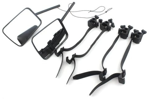 RéTroviseur Caravane Paire Rétroviseurs Remorquage Rotatifs Universels Clipser Extension Rétroviseur Auxiliaire en Verre PP Réglable pour Voiture pour SUV RV Camion MPV Rétroviseurs Remorquage