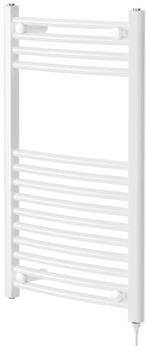 Wholesale Domestic Marco White 800mm x 500mm Electric Heated Towel Rail