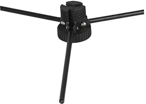 INOOMP Klappbarer Trompetenständer Aus Metall Abnehmbares Dreibeinstativ Stabiler Trompetenhalter Für Blasinstrumente Weiß