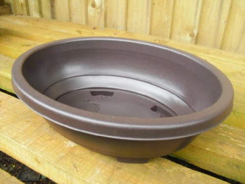 Plastic Oval Bonsai Pot 36cm