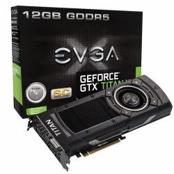 EVGA 12 g-P4–2992-kr – NVIDIA GTX TITAN x SC 1127 MHz (Boost 1216 MHz) 7010 MHz 12 GB, 384-bit, GDDR5 DVI-I HDMI 3 * DP PCI-E Grafikkarte