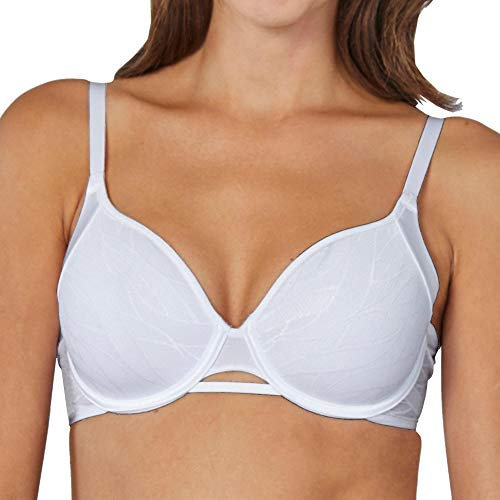 Triumph Spacer Airy Sensation BH, Vitt och blått, 70B