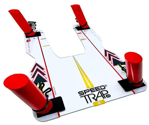 EyeLine Golf Speed Trap - Bauen Sie Vertrauen auf, verbessern Sie Ihren Schwung mit Slice- und Hakenkorrektor, Swing Trainer, Weghilfe, größere Distanz, Made in USA, Polycarbonat-Basis (Speed Trap 2.0