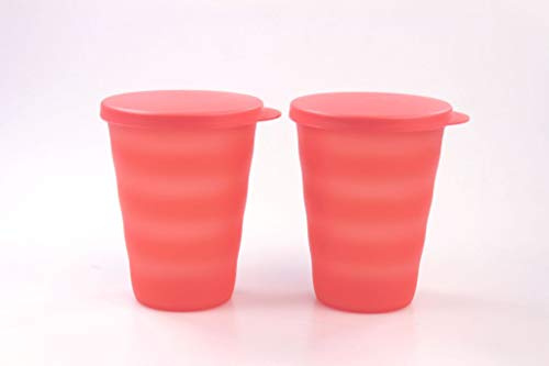 Tupperware Junge Welle Trinkbecher 330 ml orangeTrinkbecher (2)
