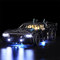 GEAMENT Jeu De Lumières Compatible avec Lego La Batmobile de Batman - Kit D'éclairage LED pour Technic 42127 (Modèle de Bloc Non Inclus)