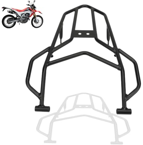 Motorcycle Rear Rack for CRF300L CRF250L CRF300 Rally CRF250 Rally, Motorcycle Rally Luggage Rack, Powersports Luggage Racks, Rustproof and Easy Installation