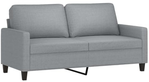 Willood Sofa Sessel, Sofa Sessel mit Armlehne Rückenkissen,Chaiselongue Club Sessel gepolstert Sessel,Grau,140cm,Individuelle Sofas