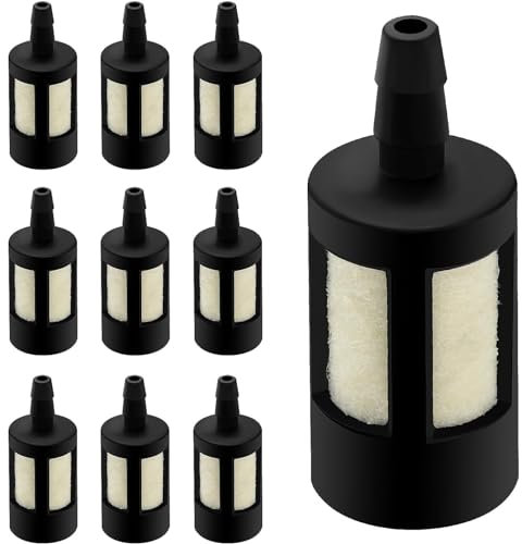 Kraftstofffilter für Benzin-Kettensäge,Kraftstofffilter für Rasenmäher, Gebläse, Rasentrimmer, Schneider, 9 Stücke