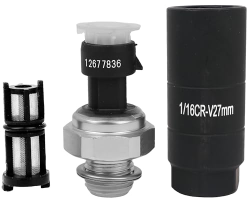 12573107 Oil Pressure Sensor with Socket for Chevy Silverado 1500 2500 3500 Tahoe Suburban Impala Avalanche Express GMC Sierra Yukon Cadillac Escalade CTS 2003 2004 2005 2006 2007 2008 5.3L 6.0L 6.2L