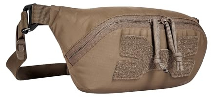 Tasmanian Tiger TT Hip Pouch leichte, Taktische Hüft-Tasche mit Netz-Fächern und abnehmbarem Bauch-Gurt in Molle einhängbar, kompakt faltbar