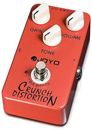 JOYO Crunch Distortion Pedal des Britischen Klassischen Rock-Effekts für E-Gitarre - True Bypass (JF-03)