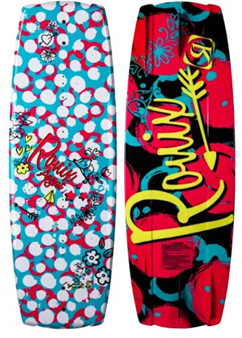 Ronix August Girl's Wakeboard Sparkle White / Pink / Blue / Yellow - 120
