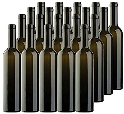 BOTTIGLIA IN VETRO BORDOLESE PER VINO 750ML X 20PZ