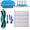 ZITFRI Accesorios de Recambios para Cecotec Conga 3490 3290 Robot Aspiradora, 17 PCS Set de Repuestos con 1 Cepillo Principal, 6 Cepillos Laterales, 4 Filtros HEPA, 3 Mopas, 3 Herramientas Adicionales