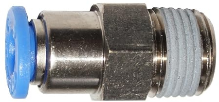 Rückflußverhinderer Rückschlagventil mit Steckanschluß gerade Verbinder (1/4 x 6mm)