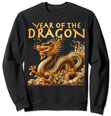 Nouvel An Lunaire Nouvel An Chinois 2024 Année Du Dragon Sweatshirt