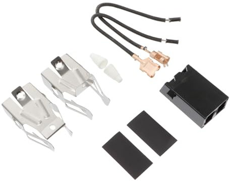SEWOART 1ensemble Receptacle Kit Pour Brûleur De Plaque Compatible Avec Remplacement Pour Électroménagers