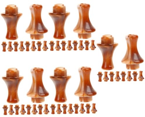 ibasenice 5 Sets Zubehör für Musikinstrumente Passend für Anfänger und Profis 16 Stück X 5