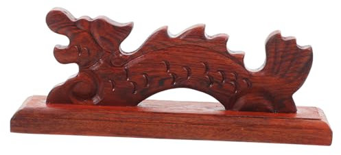 VILLCASE 3St Stifthalter die chinesen kaligraphiestift painting Pinselständer für chinesische Kalligraphie chinesische Tintenpinselhalter aus Holz Kalligraphie-Pinselhalter Bambus