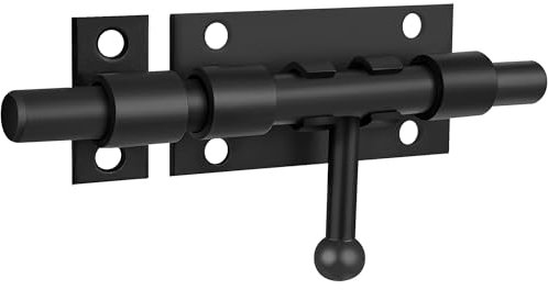 Catenaccio Porta in Legno Serratura Porta Chiavistello Chiavistelli e Catenacci per Porte Lucchetto Della Porta Ispessita per Garage, Giardini, Porte in Legno