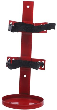 ETHZZLE Support pour Extincteur Mural Accessoire Solide en Polyester pour Extincteurs 2-4 Kg Fixation Facile Et Sécurisée Utilisation Domestique Et Professionnelle