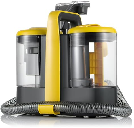TS TAC-SKY Pulitore E Lavatrice Portatile For Tappeti 2 In 1, 600 W, Multifunzionale For Uso Domestico