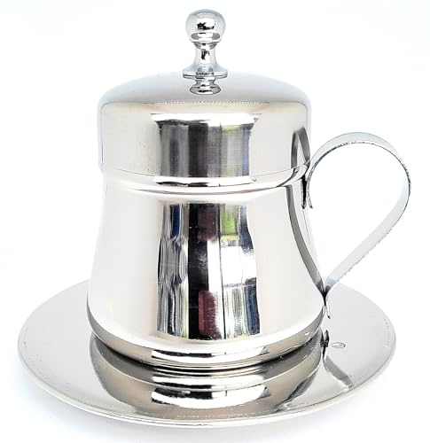 KERAM vietnamese coffee dripper maker phin filter 6 oz (150 ml) 2 cup small size made of 304 stainless steel drip infuse coffee press for travel