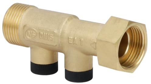 Boutté 3159922 CARP20 Clapet anti-pollution mâle/femelle 20 x 27 avec 2 prises de purge