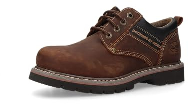 Dockers by Gerli Hombre Botines con Cordones, de Caballero Zapatos con Cordones,Botas de Chukka,Botas Cortas,Desert,45 EU / 10.5 UK