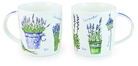 Cha Cult Becher Lavendel, New Bone China, 2-fach 0,25 l