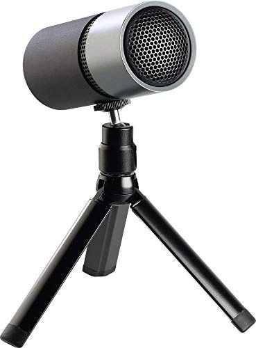 Thronmax Mdrill Pulse (M8) Kondensator Mikrofon (Schwarz) mit Rauschunterdrückung für professionelle HD Aufnahmen (96kHz) in Studioqualität beim Podcast / Streamen / Chat / Gameplay / YouTube / etc.