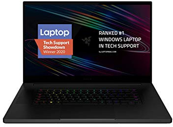 Razer Blade Pro 17 Gaming Laptop 2020: Intel Core i7-10875H 8-Core, NVIDIA GeForce RTX 2080 Super, 17.3 4K 120Hz, 16GB RAM, 1TB SSD, CNC, Chroma RGB, Thunderbolt 3, SD Card Reader, Creator Ready