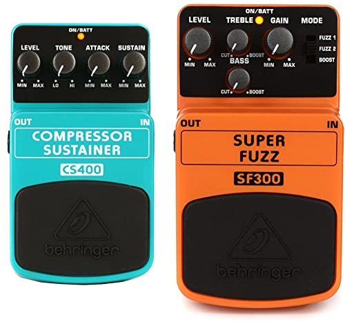 Behringer SUPER FUZZ SF300 3-Mode Fuzz Distortion Effektpedal