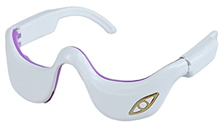 Mikrostrom-Puls-massagegerät, elektrische Massage-maske Wärme- und Vibrationsmassage-Funktionen lindert müde Stress und mehr