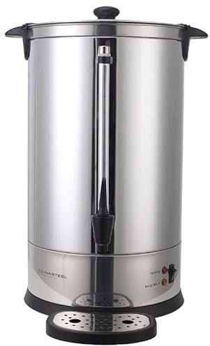 Percolateur Professionnel à Café 14 L avec Filtre Permanent - 100 Tasses
